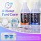 LET'S RESIN EPOXY RESIN Fast Cure Resin Epoxy for Jewelry,1 Gallon Quick Dry Resin-4 Hours Demold,Crystal Clear & Bubble Free Casting Resin for Painting,Craft,Art,Molds